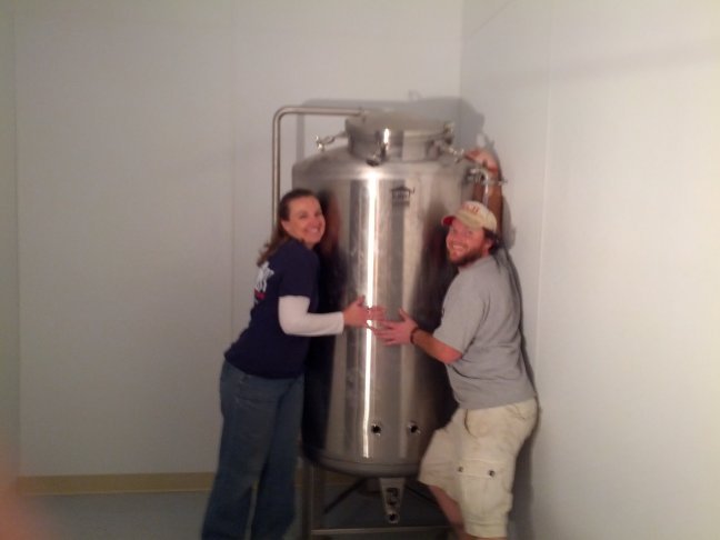 First Tank in the cooler