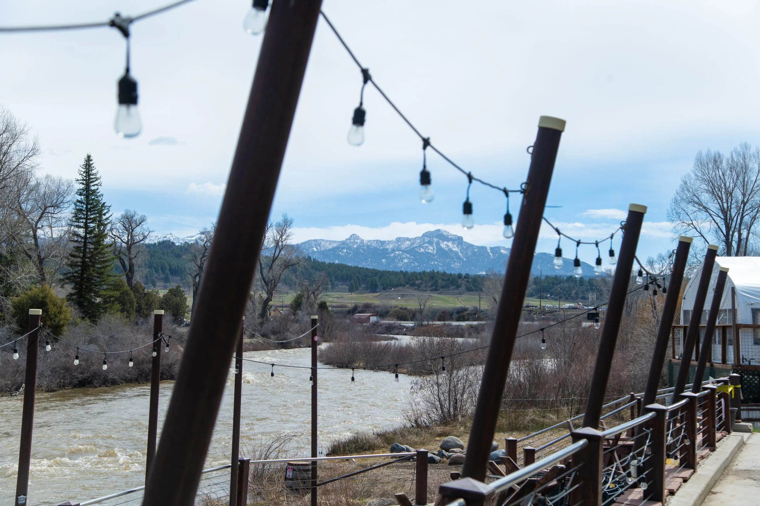 Riff Raff Riverside Patio Views