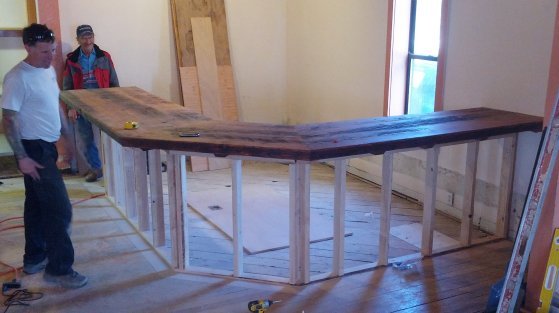 Building of the bar