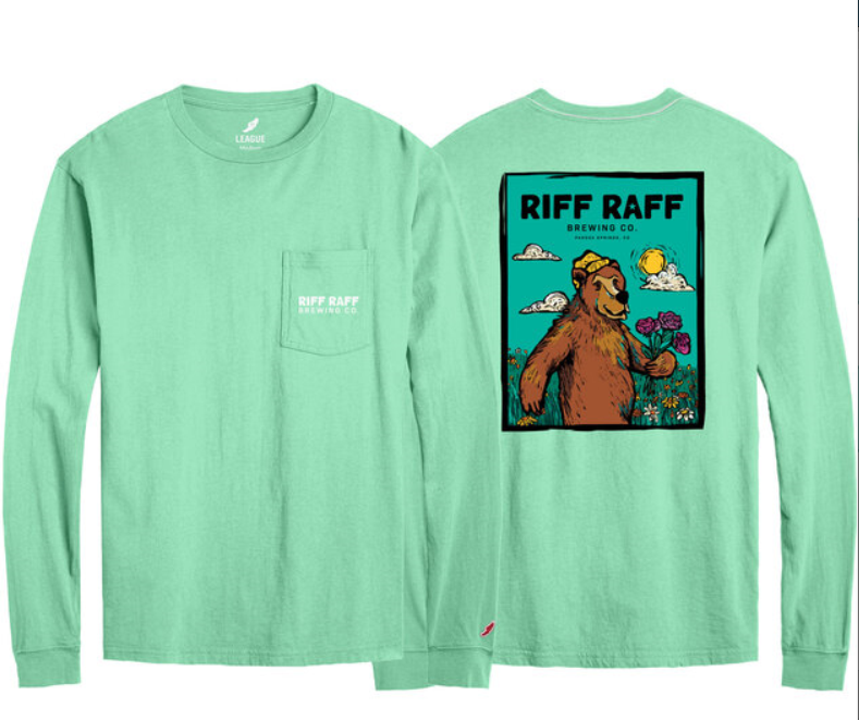 Stolen Roses Bear Long Sleeve Shirt