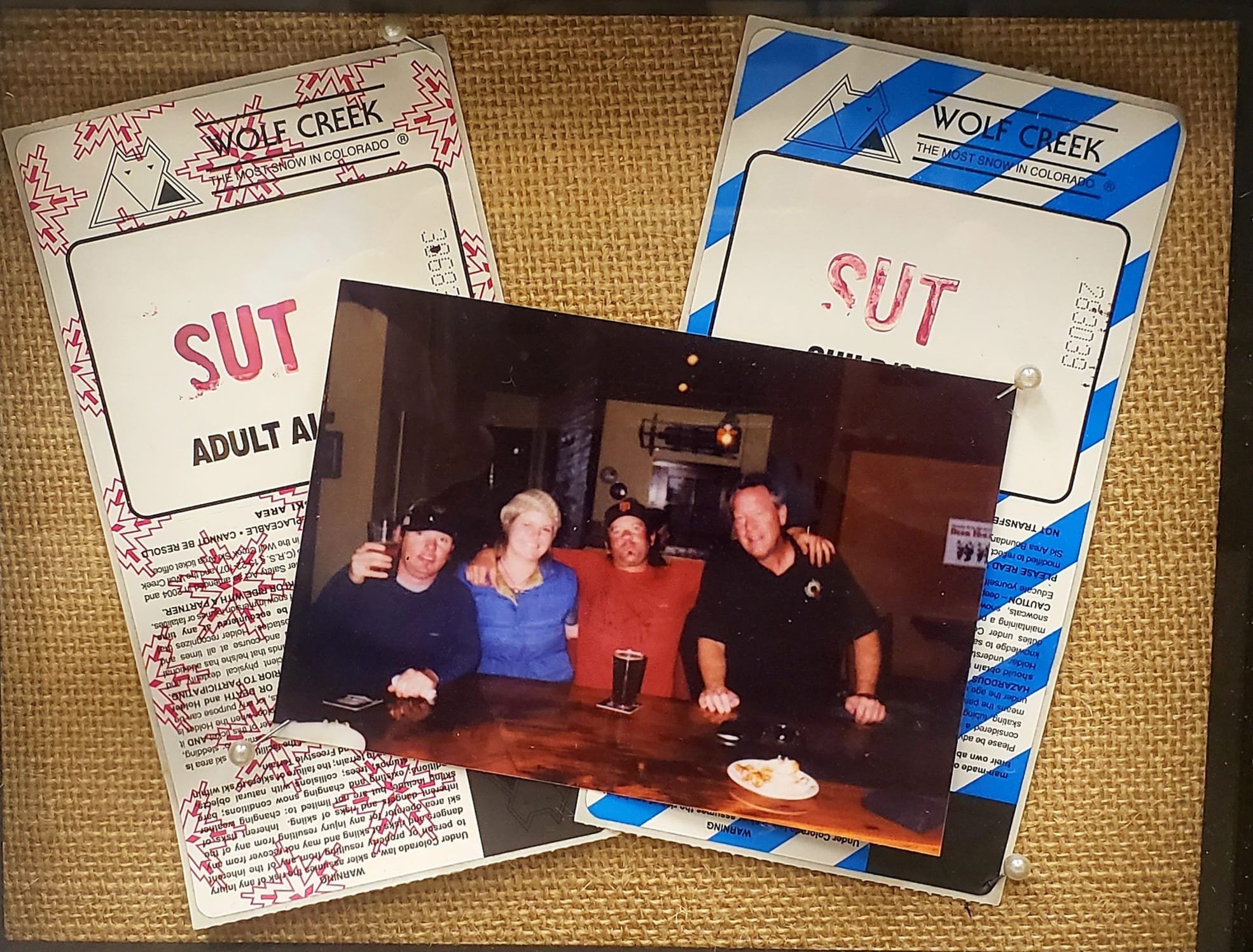 Our Sut's Faux-kanee Lager in honor of Colin Sutton, a treasured member of the Wolf Creek Ski Patrol whom we lost in March 2014