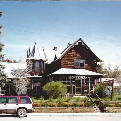 One of the many iterations of this historic home/business; Mountain Greenery