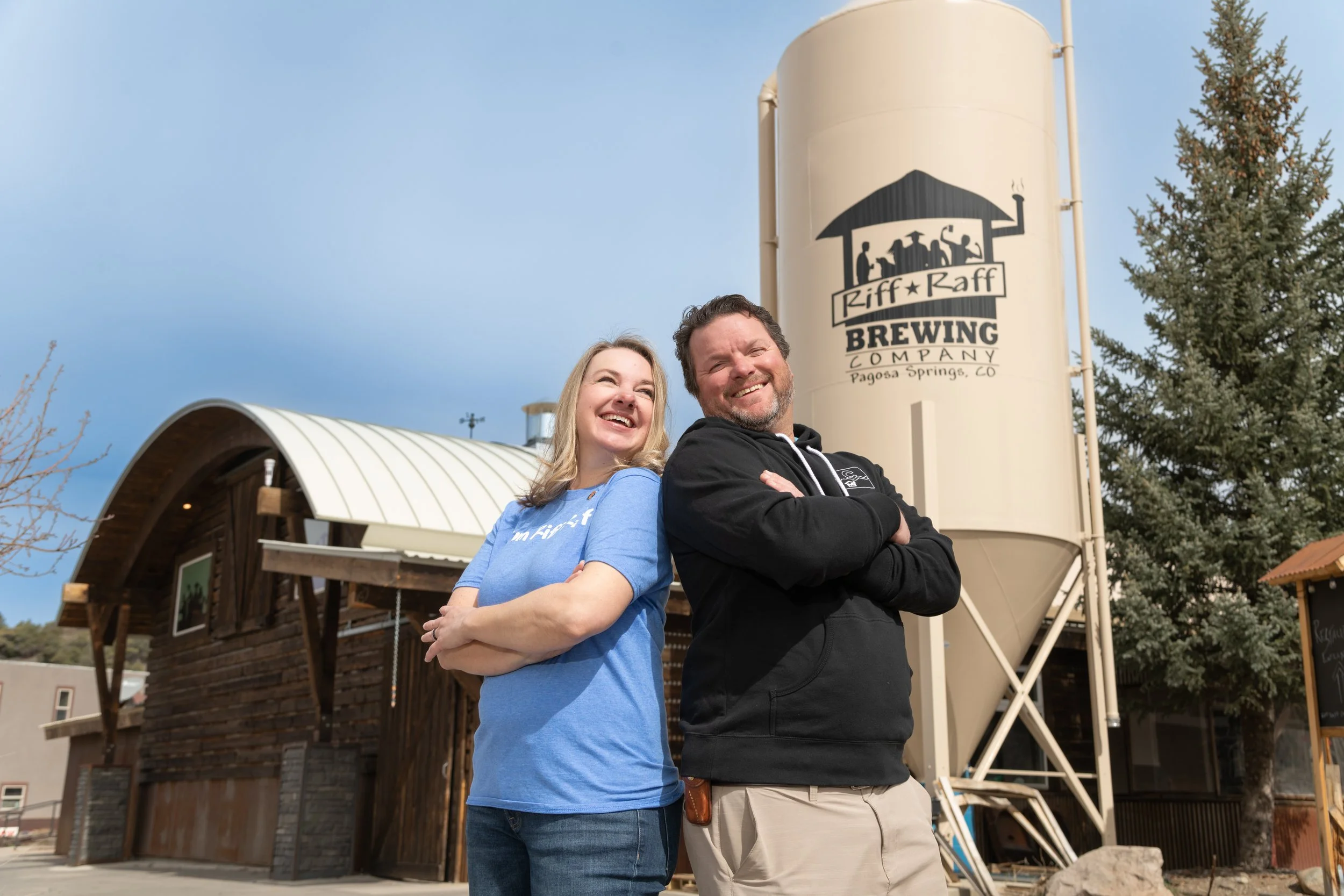 Owners of Riff Riff Brewing, Shelly and Jason Cox
