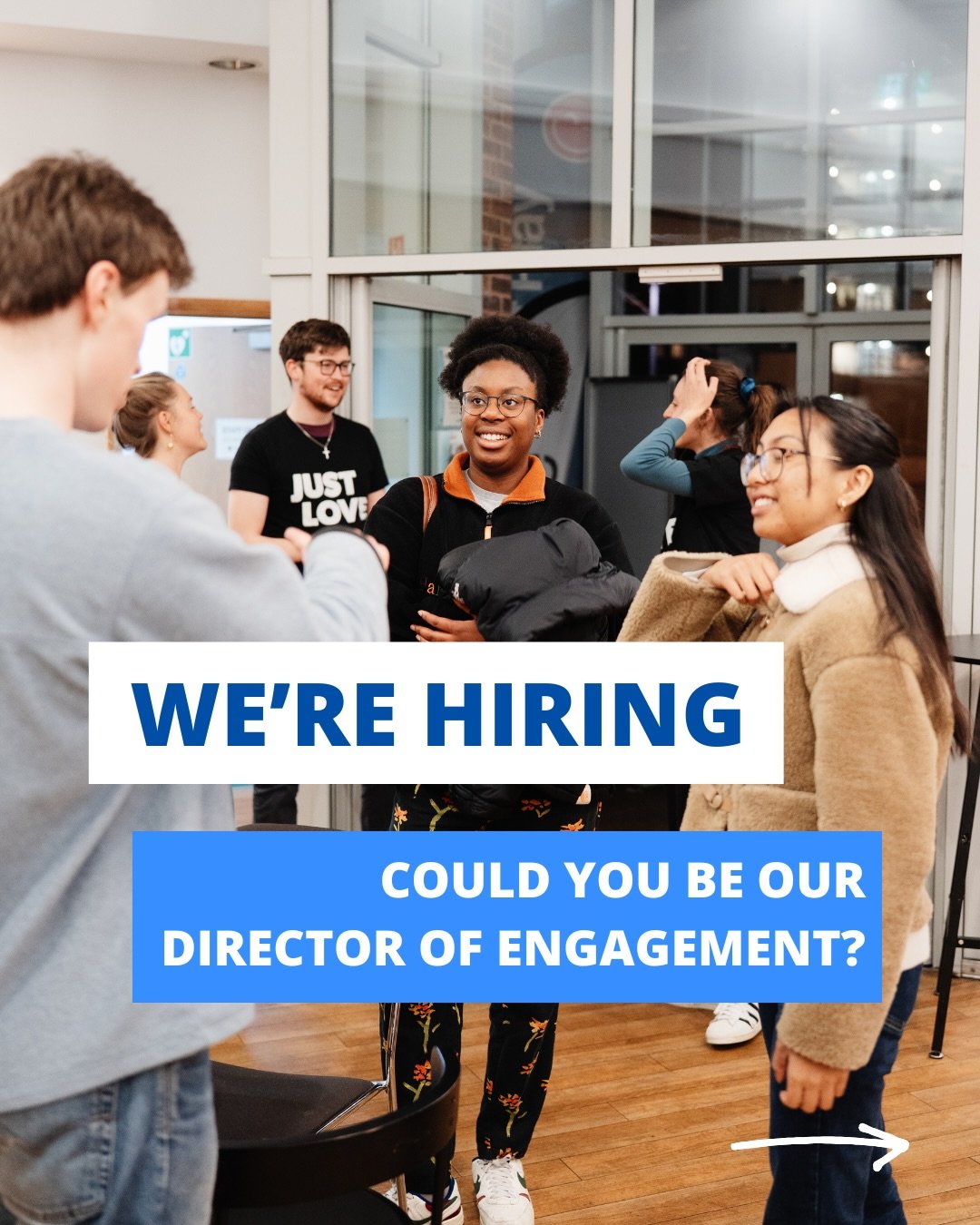 🚨 We&rsquo;re hiring a Director of Engagement!

This is an exciting opportunity to help shape how Just Love communicates, builds relationships and shares the story of what God is doing through our movement ✨

We&rsquo;re looking for a highly motivat