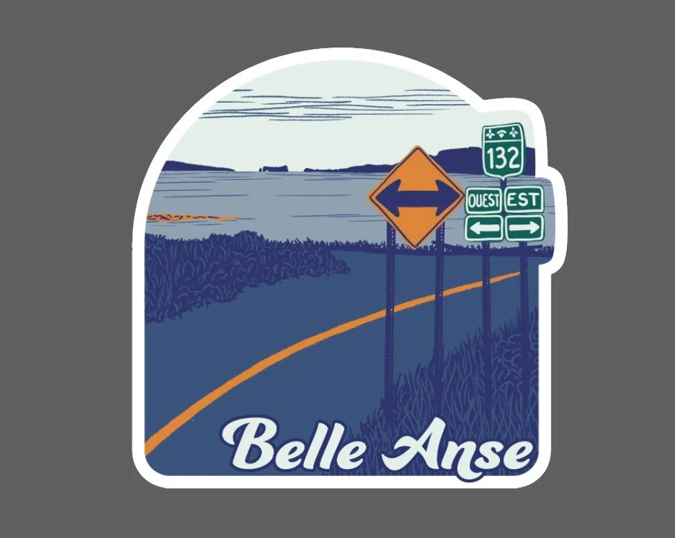 Autocollant Belle Anse