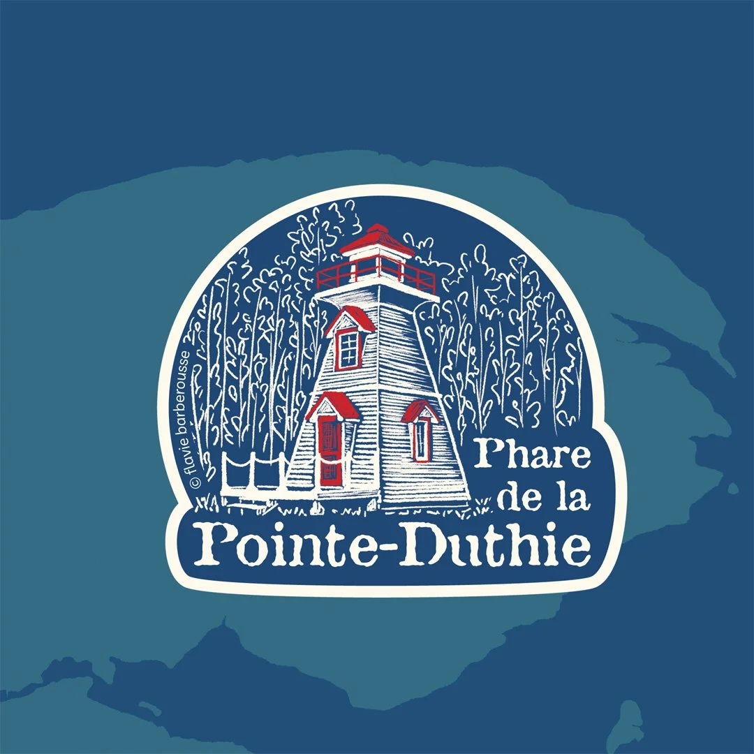 Autocollant Phare de la Pointe-Duthie