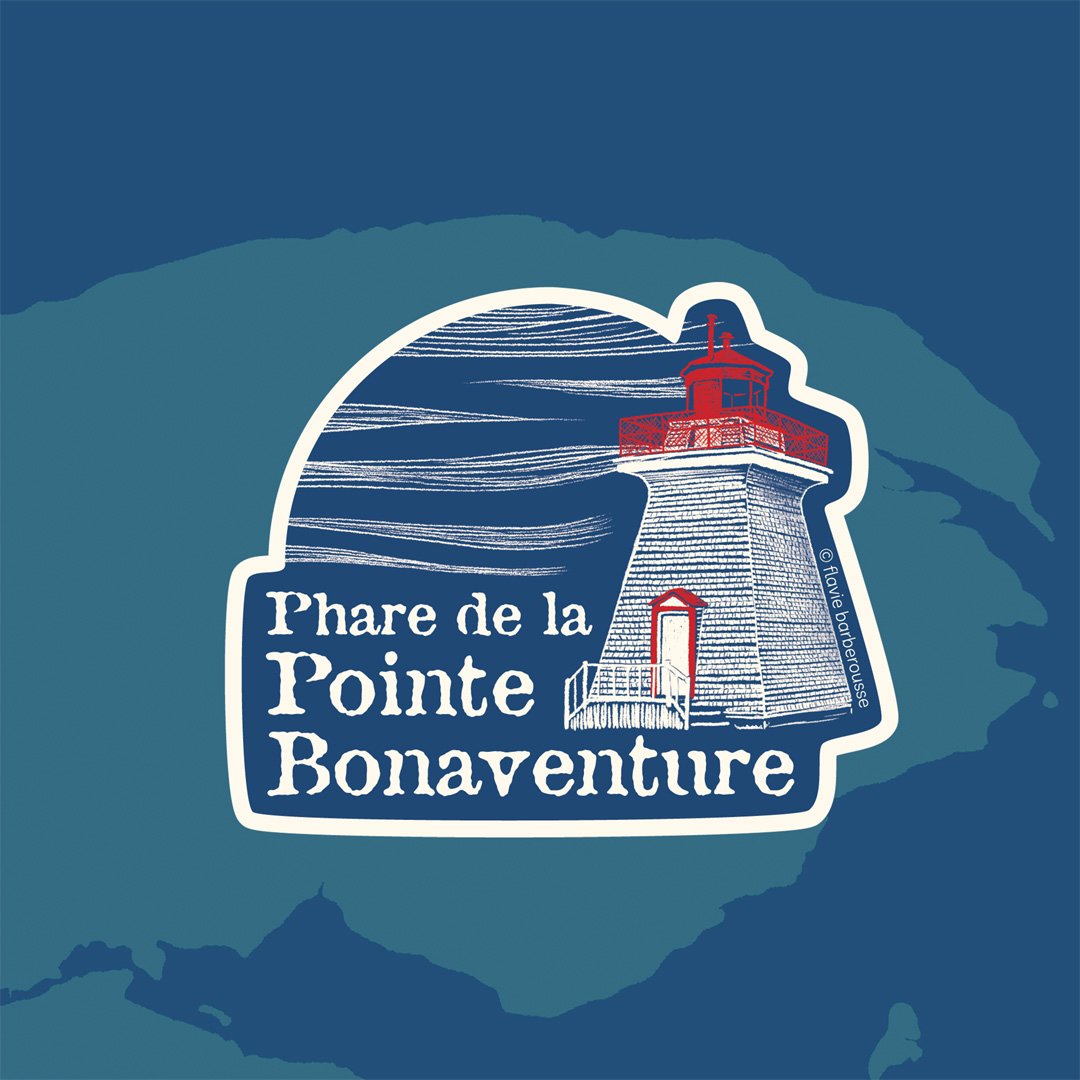 Autocollant Phare de la Pointe-Bonaventure
