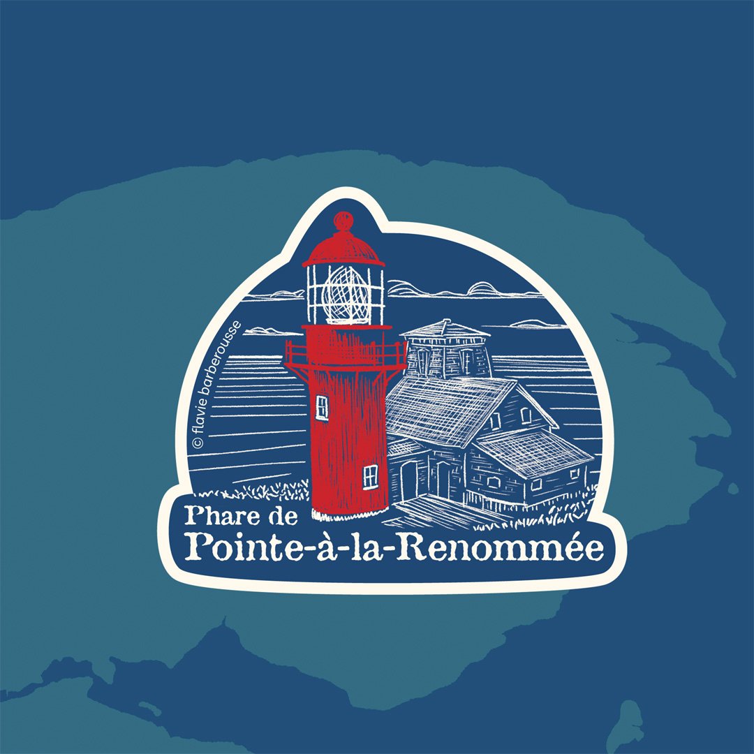 Aimant Phare de Pointe-à-la-Renommée