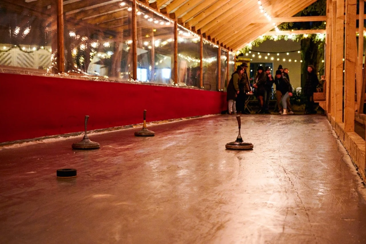 Eisbahn für Eisstockschießen Berlin