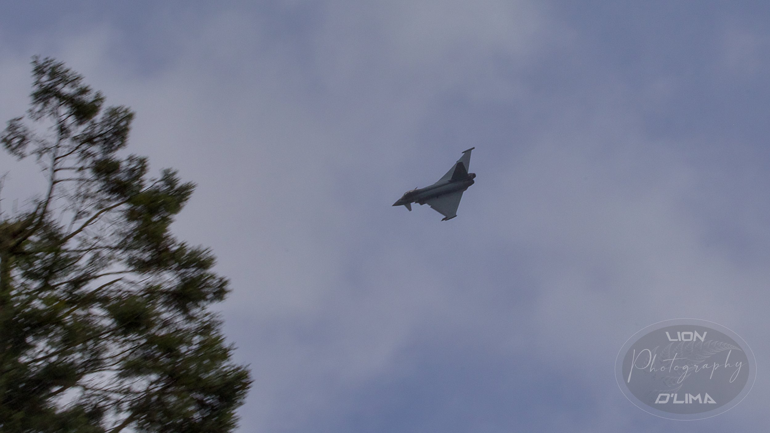 Eurofighter Typhoon bombed through Rydal at around 400 knots low level pulling some G’s in a 90 degree banked turn in the Lake District - England