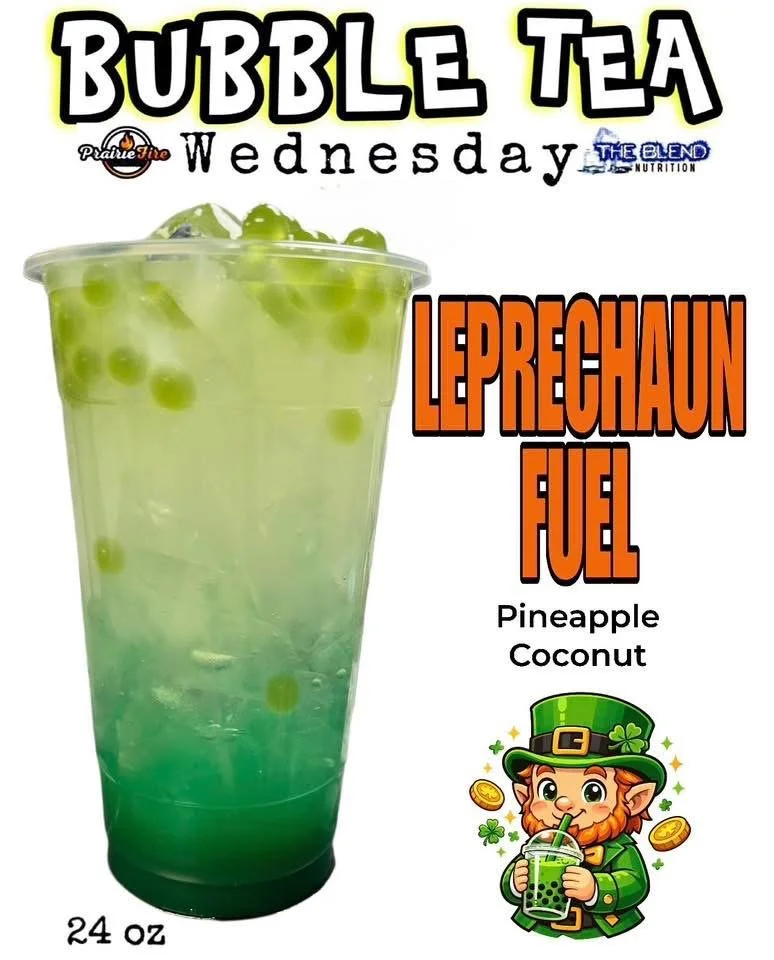 Leprechaun fuel- Bubble Tea
