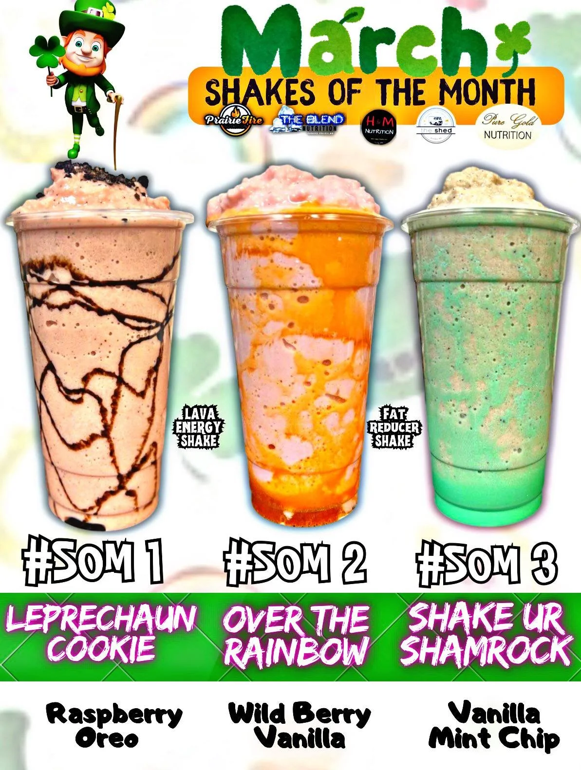 SOM 1- Leprechaun Cookie- Raspberry Oreo