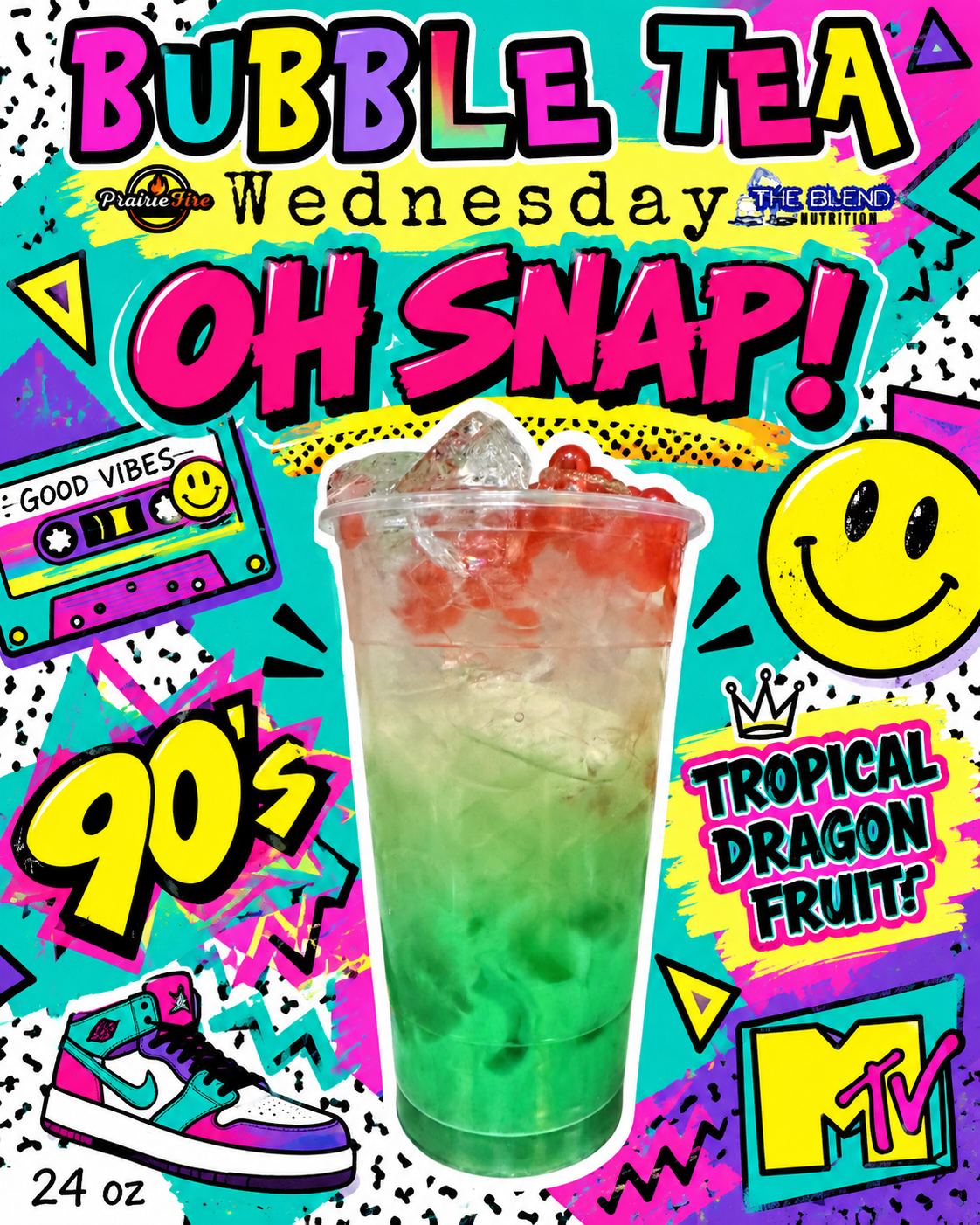 Oh snap!- Bubble tea