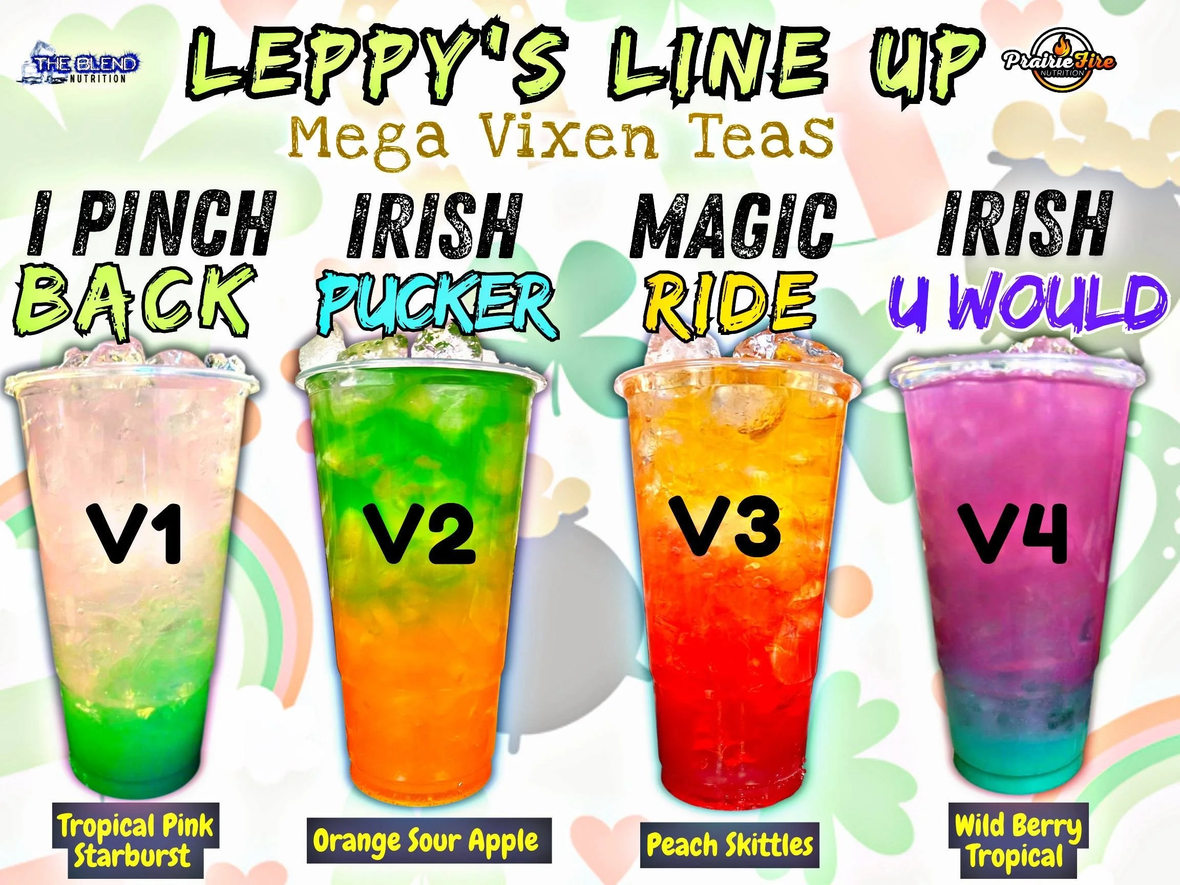 Leppys Line Up- Mega Vixens
