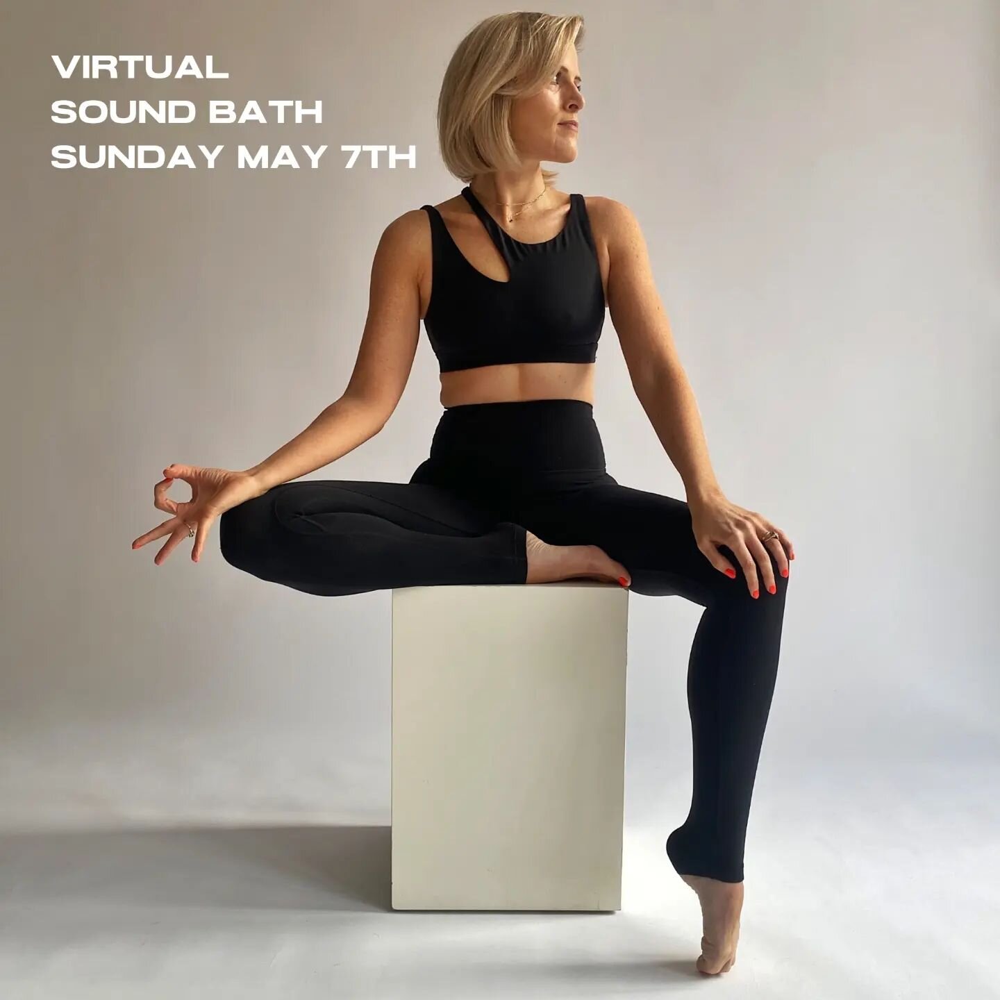 Virtual Sound Bath @corestatehq 
Sunday May 7th 
8pm - 9.15pm 

Eclipse Season - Ask yourself what are you ready to release?
Patterns, cycles, habits, relationships, environments and simply what is no longer serving you.

This virtual sound bath is n