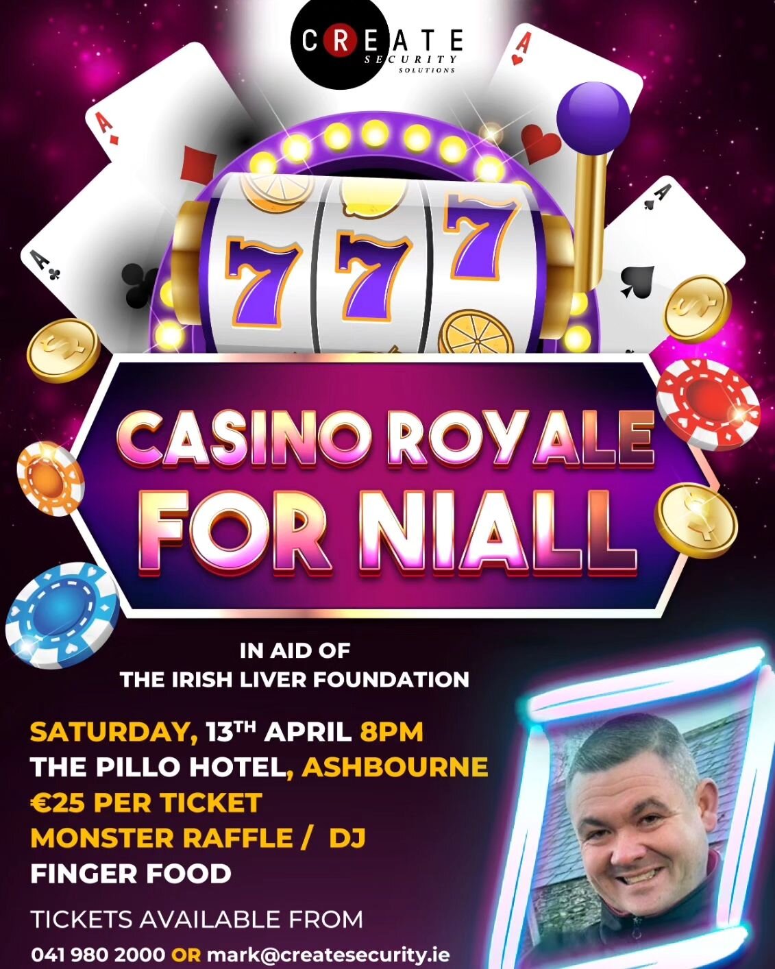 There is a very special group of people who are organising a very special fundraiser in memory of a very special person...

This fundraiser promises to be a night of lots of fun while remembering the wonderful Niall.

'Niall was an amazing person, a 