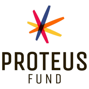 The logo for Proteus Fund