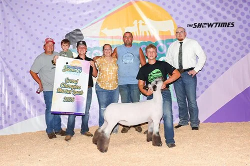  Landon Berg  
Grand Champion Market Lamb 
2026 South Dakota Summer Spotlight 
Bred by Berg Club Lambs