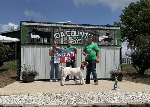  Lane Friedrichsen  
Grand Champion 
2026 Ida County Fair 
Bred by Johnson
