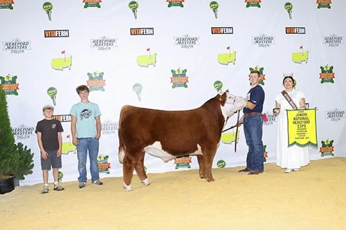  Garden Forbes  
Reserve Division I Owned Steer 
2026 Hereford Jr Nationals 
Bred by Riddle & Co