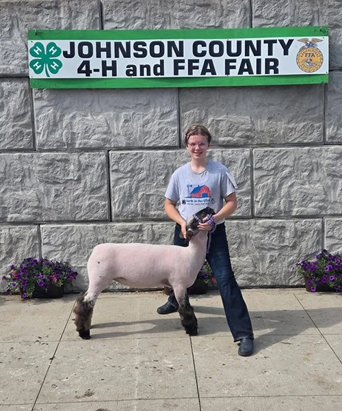  Madelyn Moses  
Class Winner 
2026 Johnson County Fair 