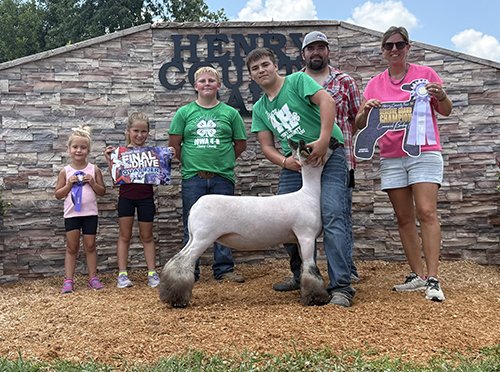  Tate Beard  
Reserve Champion Breeding Ewe 
2026 Henry County Fair 
Bred by Hobbs