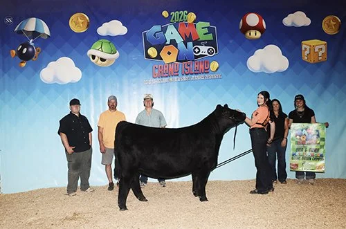  Loganne Barta  
Reserve Division Bred & Owned Maine Angus Heifer 
2026 Maine & Chi Junior Nationals 
Bred by Bar-Lo Livestock