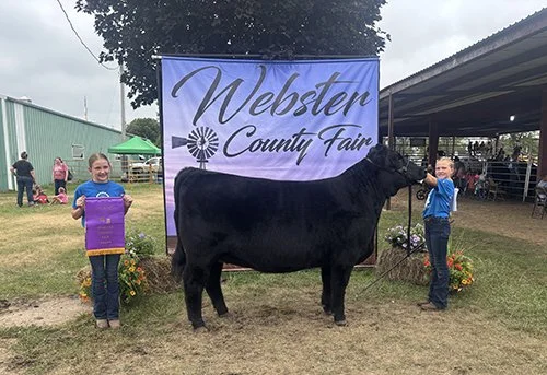  Elliot Beam  
Supreme Webster County Breeding Beef 
2026 Webster County Fair 