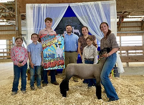  Vanessa Ornes  
Reserve Grand Market Lamb 
2026 Coulee Region Showdown 
Bred by Henry Show Lambs