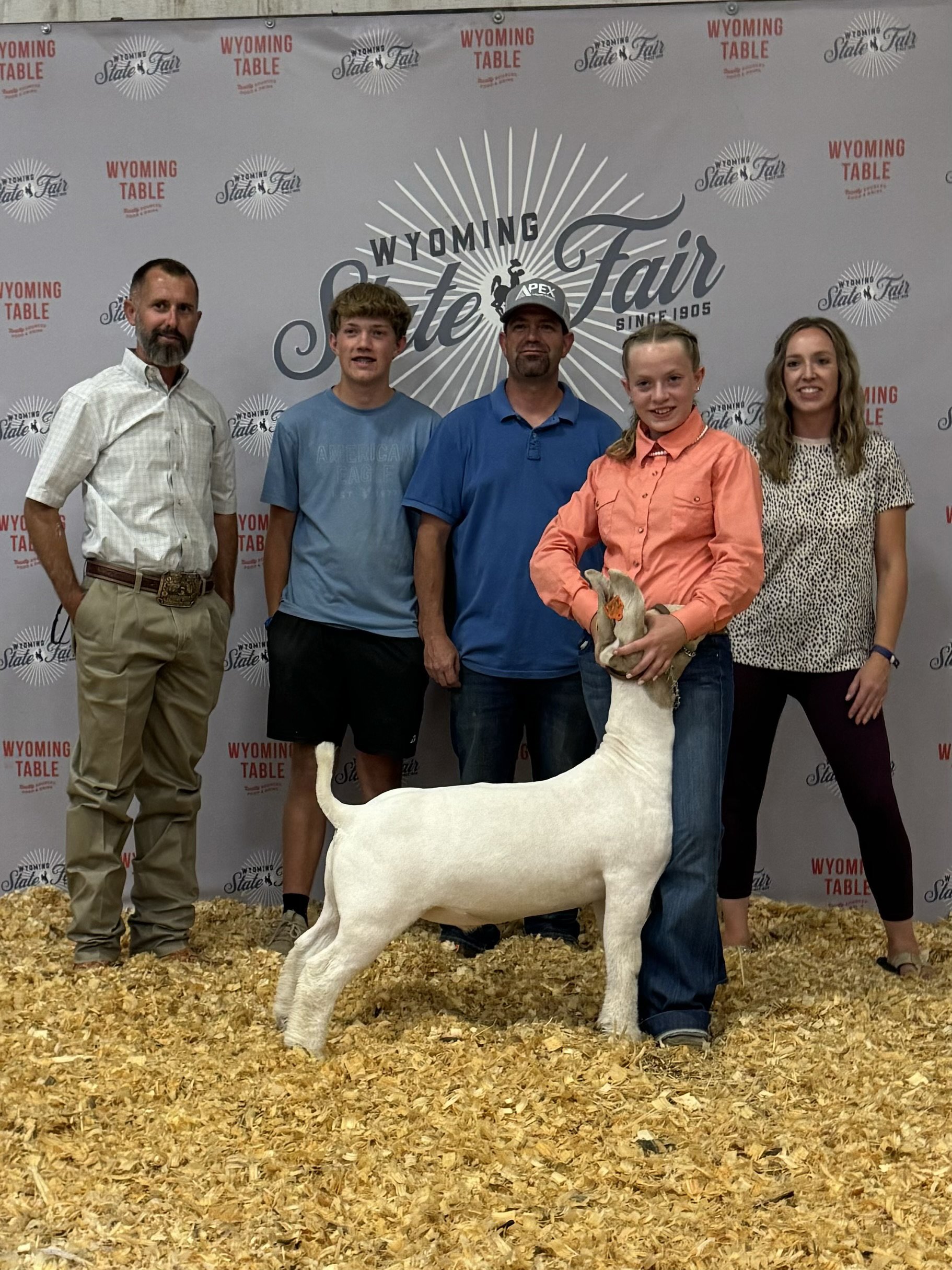   Maddie Bernard   
Reserve Champion of Champions  
Wyoming State Fair 