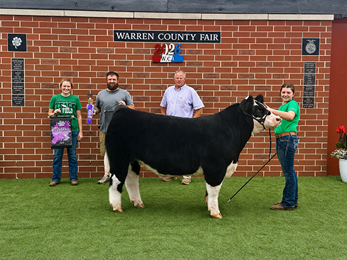  Hazel Spear  
3rd Overall County Raised 
2026 Warren County Fair 