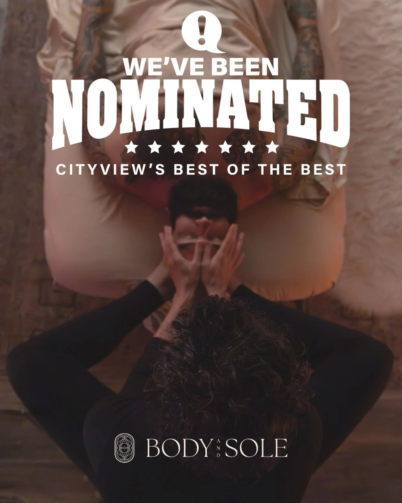 We&rsquo;re in the running for Cityview Magazine&rsquo;s Best of the Best! Vote for Body and Sole in the Massage Therapist category - voting closes August 15th!

Please note, you must vote in 35 categories for your ballot to count. This is a great op