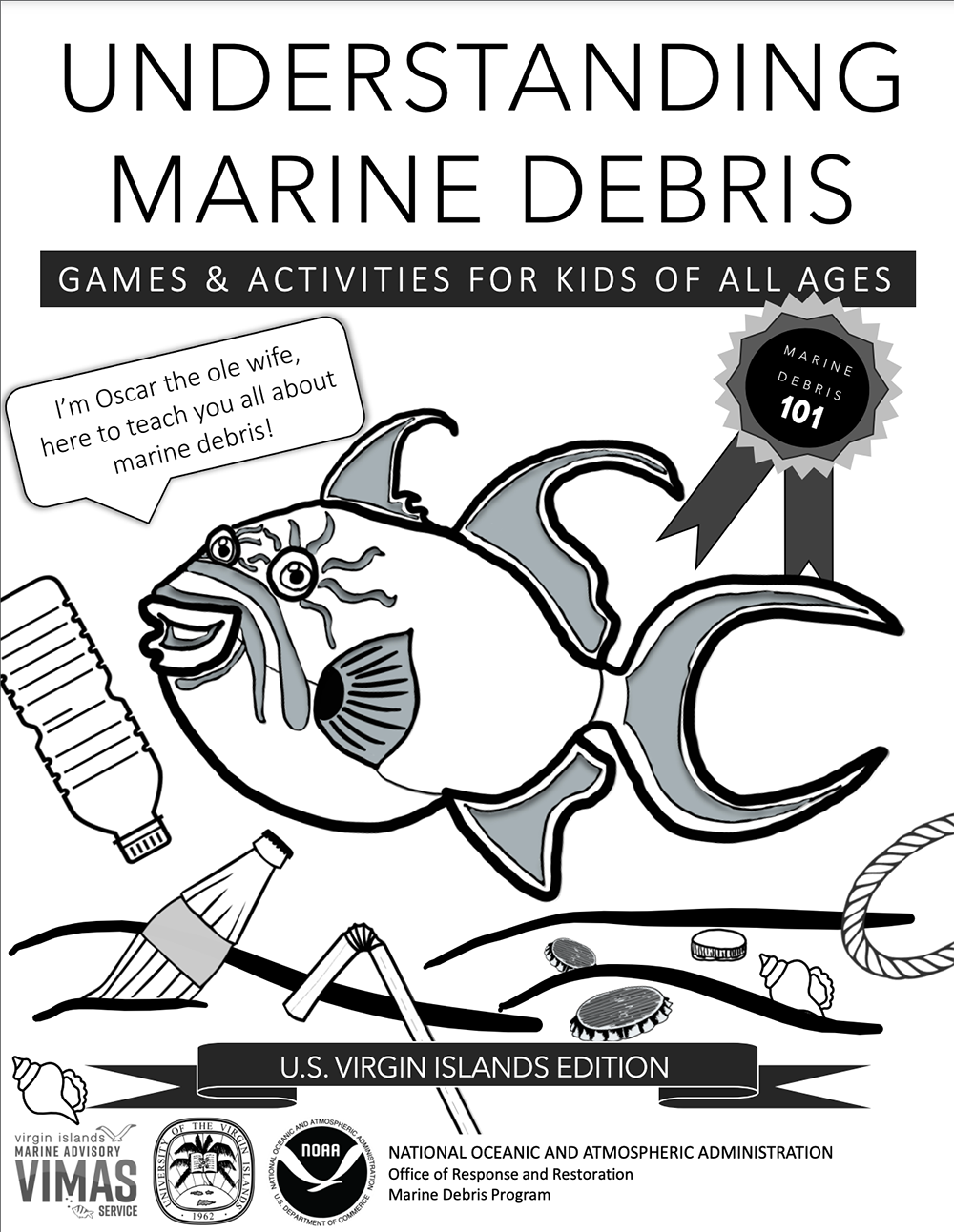Download the Marine Debris Activity Book
