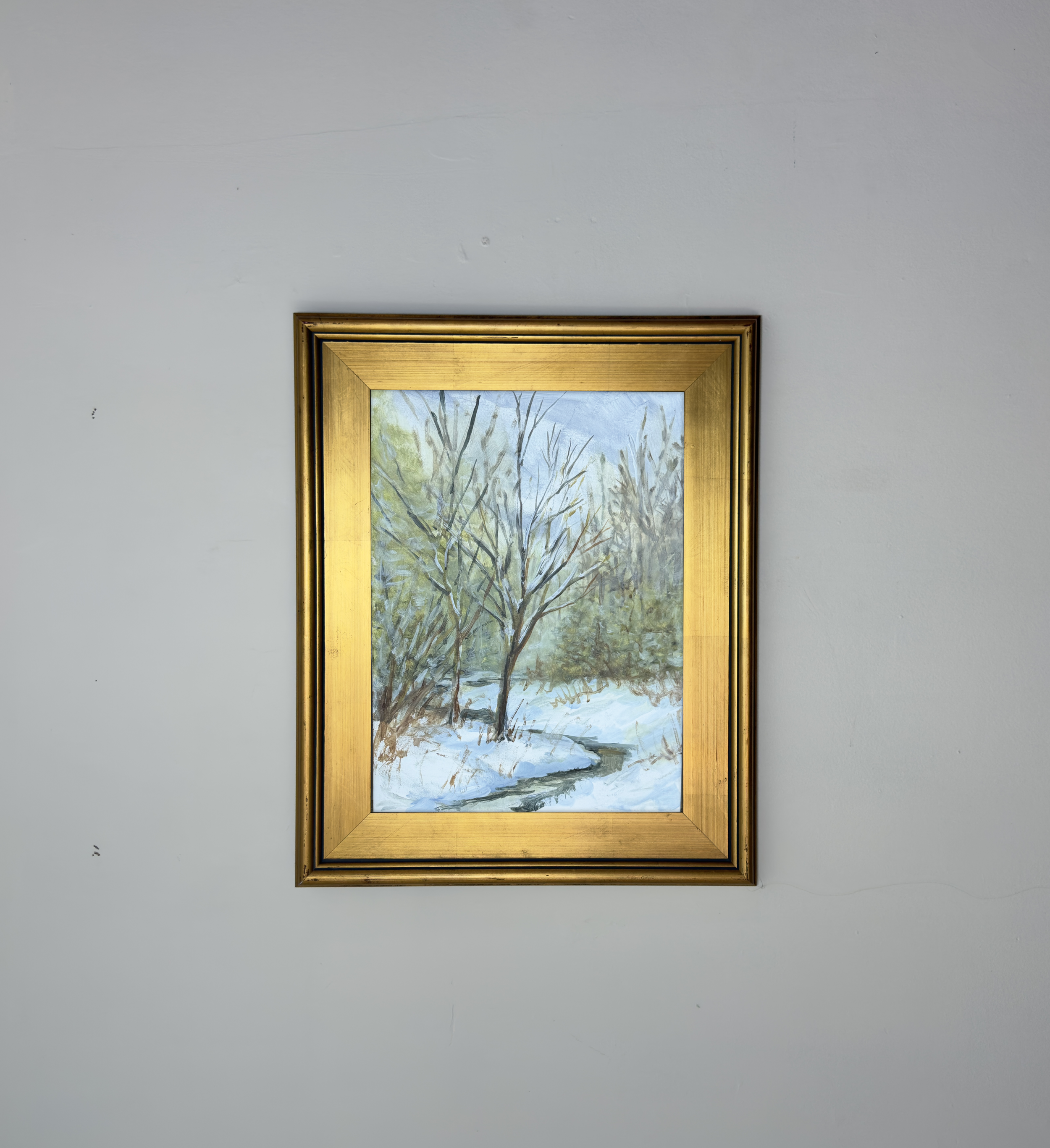 Winding Winter Stream