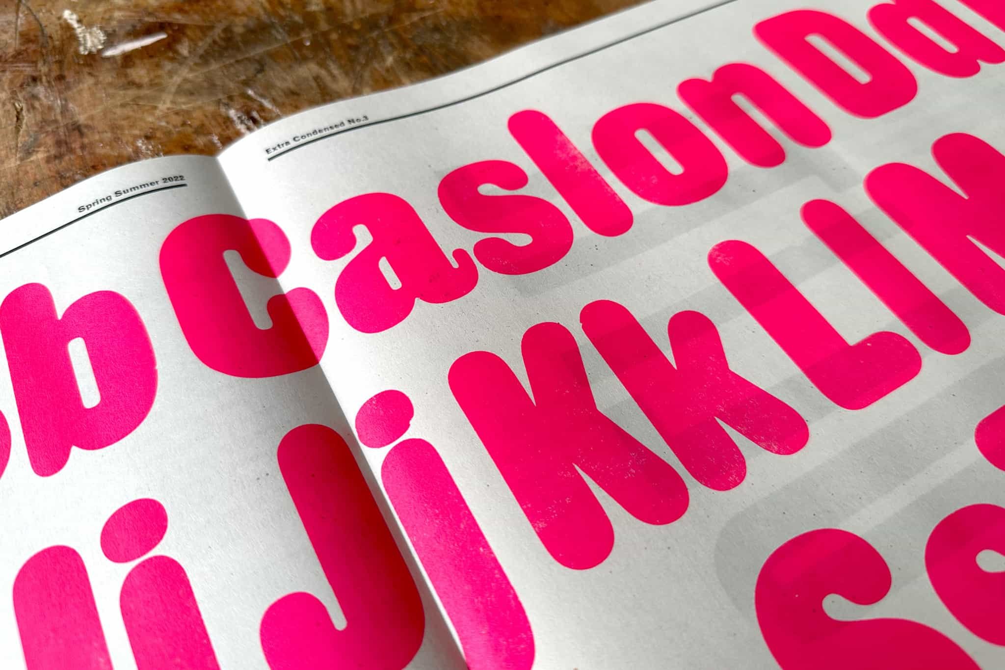  Paul Barnes writes about creating Caslon Rounded 