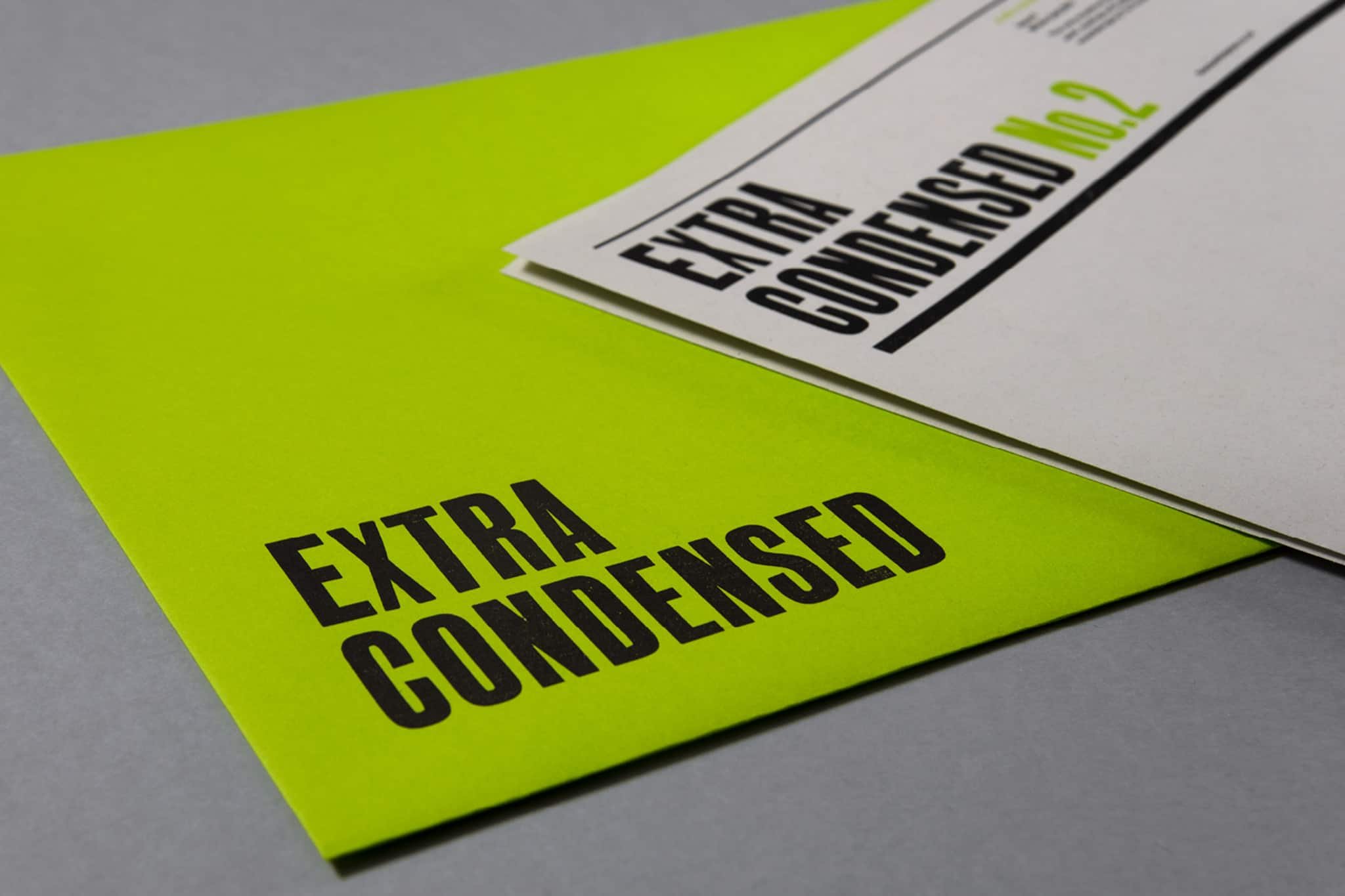 Extra Condensed No.2 Envelope