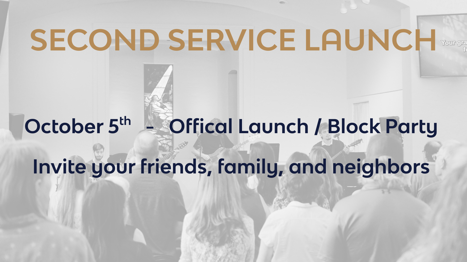 Second Service Launch