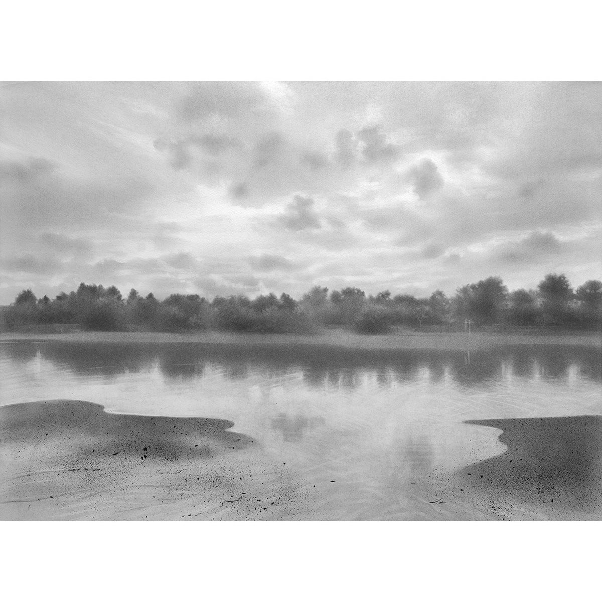 Thames series. Low tide, Hammersmith
