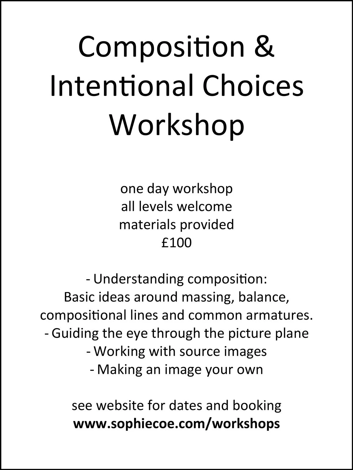Composition and intentional choices