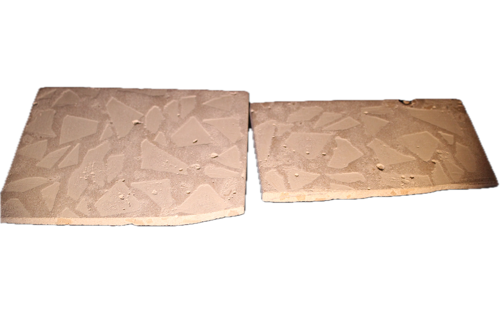 Floor Pattern 1:100 created using jesmonite to mimic terrazzo 