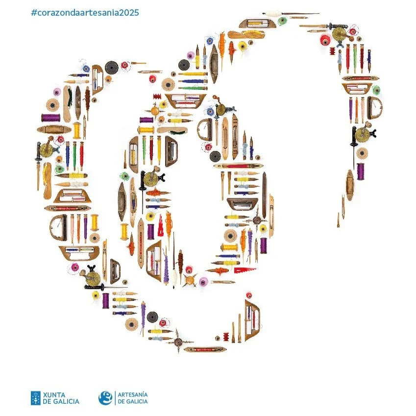 Taller de Urban Sketching Caderno en movemento: un acordeón de cores. CORAZÓN de ARTESANÍA