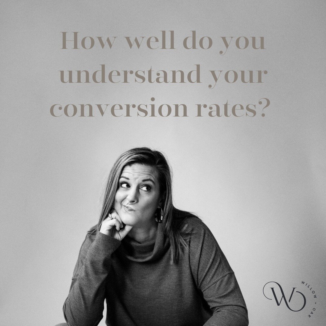 In our next newsletter we're talking about conversion rates. How to understand yours and why it matters to know how to figure it out. It's heavy on the math, and there is even a story problem (!) so grab your calculator. If you're not a subscriber, y