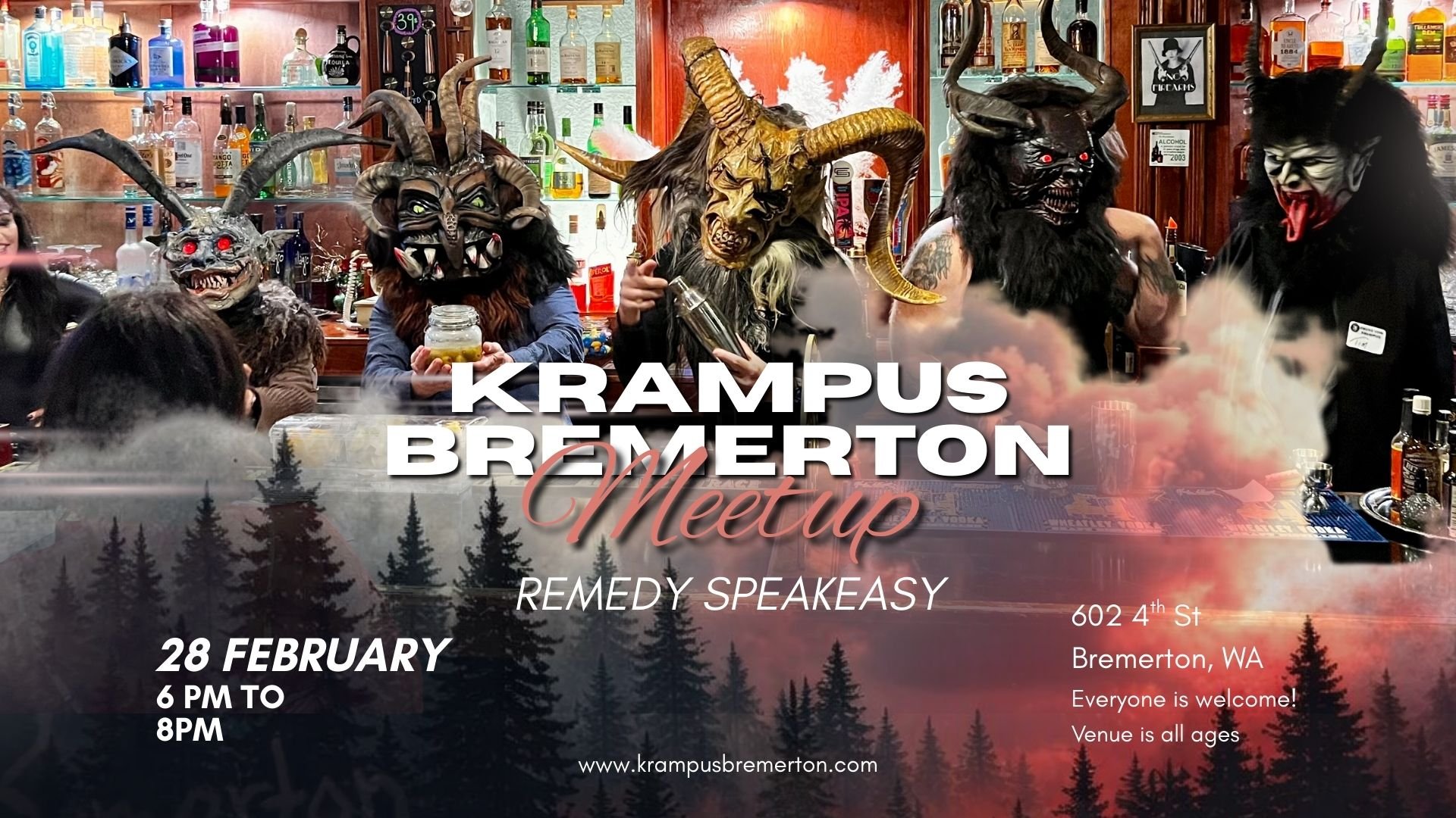 KRAMPUS MEETUP AT REMEDY SPEAKEASY