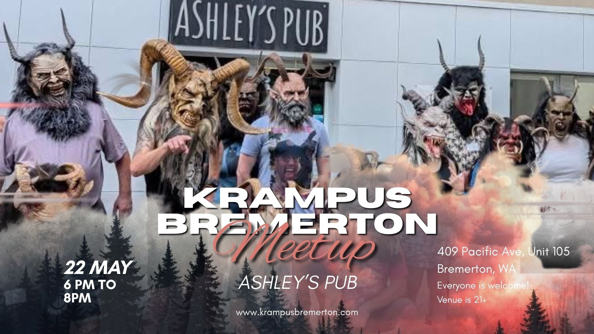 KRAMPUS MEETUP AT ASHLEY’S PUB