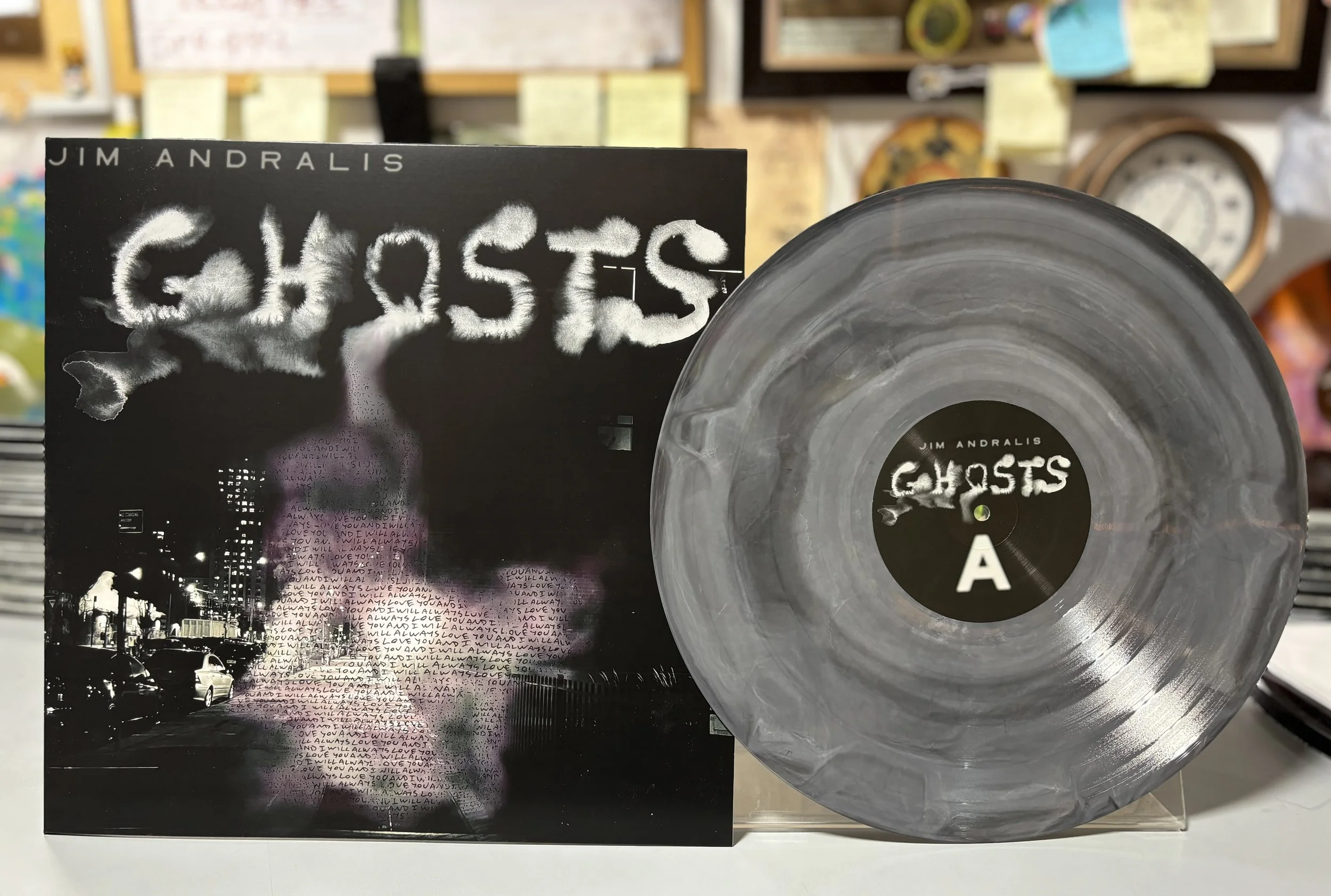 激レアG-RAP　GHOST DANK LOUIS CD Ghosts LP Limited-Edition Smoke Vinyl — Jim Andralis Music