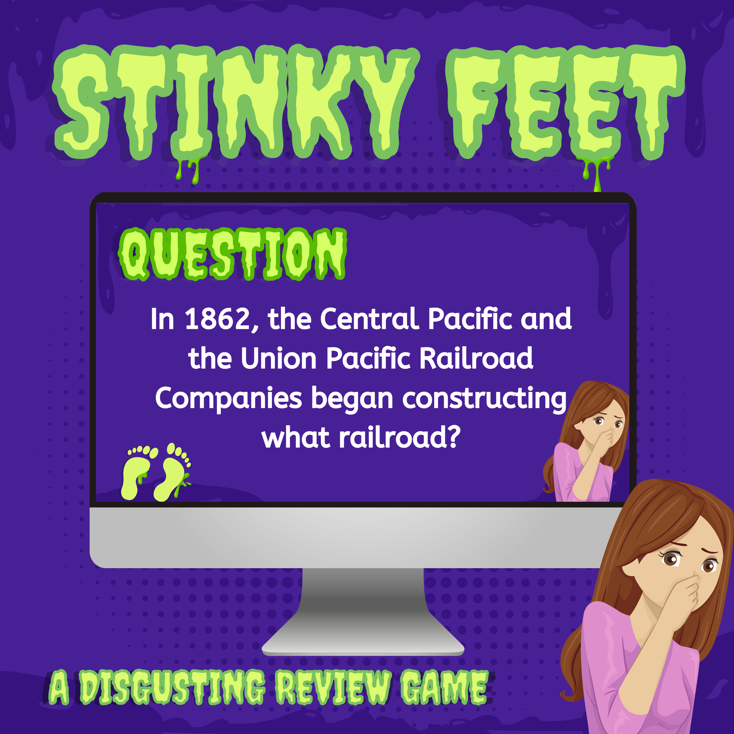 Stinky Feet Classroom Review Game — msbteacheshistory
