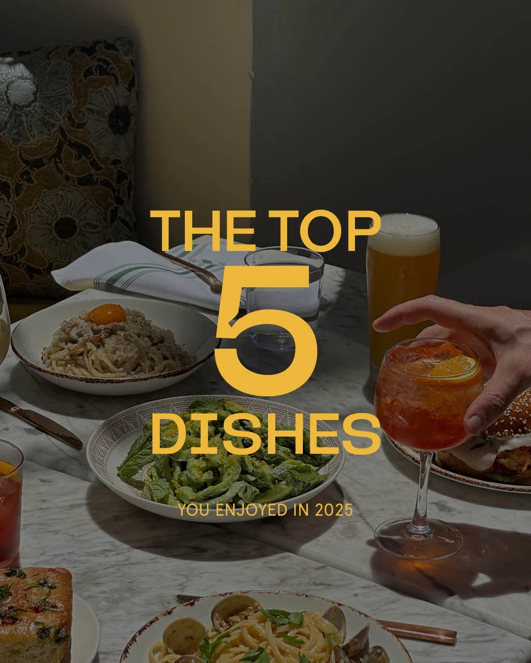 Made by us, loved by you! Here are some of your favorite dishes from 2025 that kept you coming back for more! We cannot wait to see you again this year!⁠