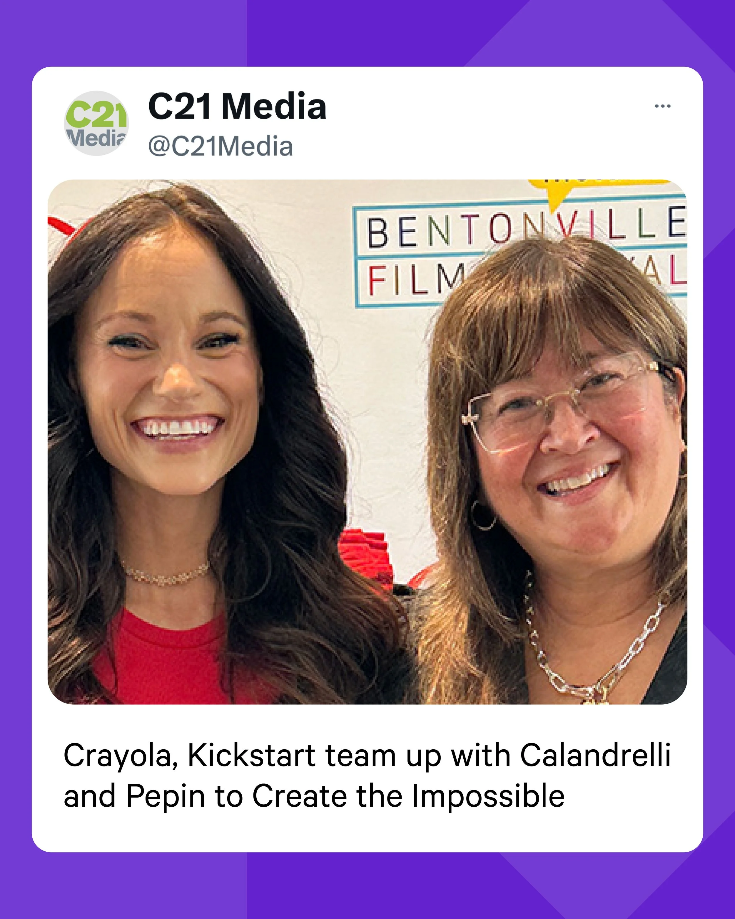 Crayola and Kickstart team up with Emily Calandrelli and Maria Pepin to Create the Impossible