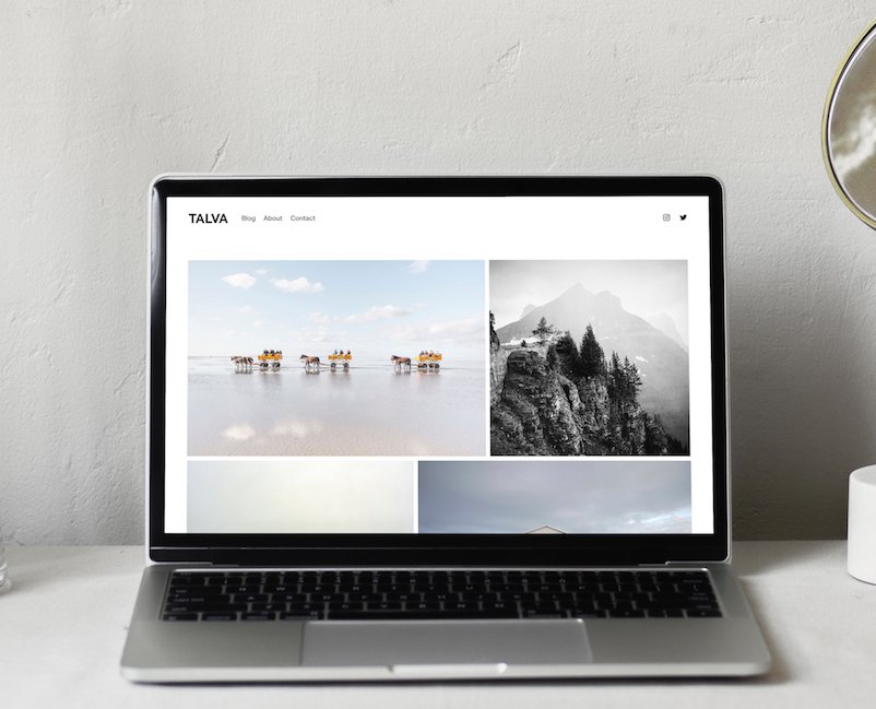 Squarespace Official Template