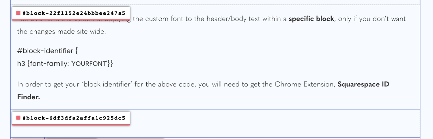 How to add custom fonts to Squarespace websites — Original Box
